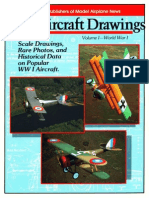 Scale Aircraft Drawings Volume I (WW I)