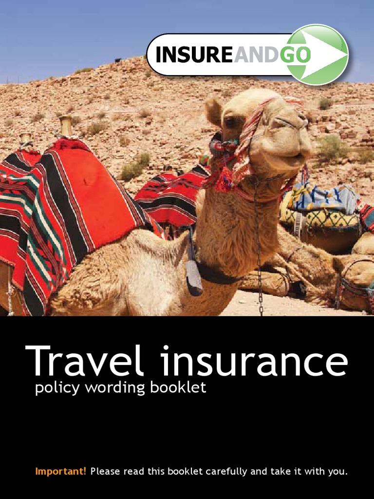 Travel Insurance: Policy Wording Booklet | PDF | Arbitral Tribunal ...