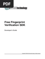 Free Fingerprint Verification SDK