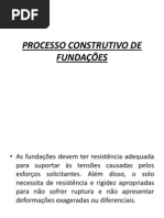Aula - Processo Construtivo de Fundações