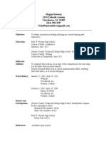 Megan Downey - Career Prep Resume