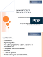 Innovaciones Tecnologicas - Gestion de La Información