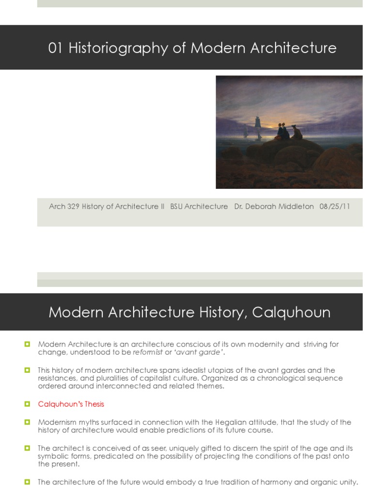 History of Modern Architecture Insights | PDF | Social Science | Philosophy