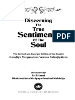 Discerning the True Sentiments of Soul