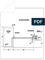 Esquema Cisterna Elevaciones