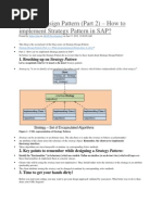 Strategy Design Pattern Part 2