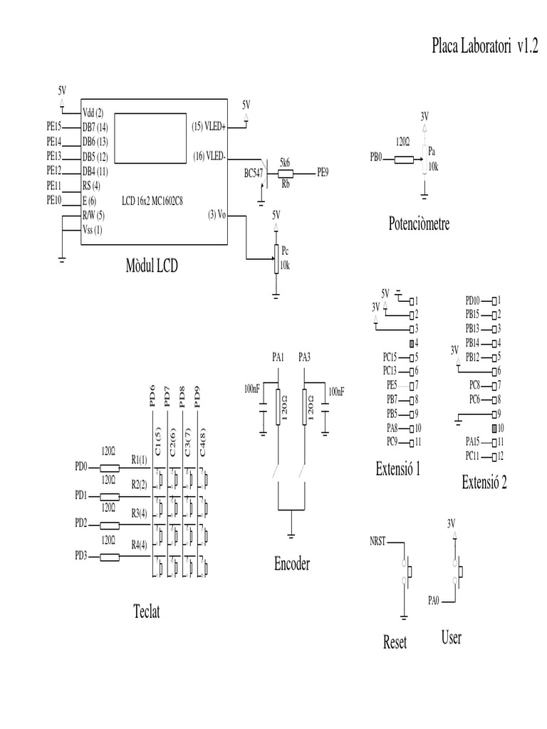 STM32F4 Discovery Schematic Overview | PDF | Science & Mathematics ...