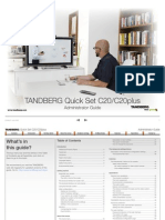Tandberg Quick-Set-C20-C20plus Administrator Guide Tc20