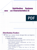 Power Distribution Systems and Its Characteristics II