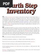 4thstep Inventory Process