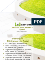 uFathom- Outsourcing, Offshoring, Freelance & BPO Networking 11.14.09