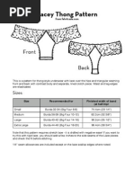 FehrTrade - Lacey Thong Pattern and Instructions