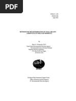 Determination of TOC in Water and Soil Samples