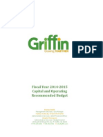 City of Griffin FY2014-2015 Recommended Budget