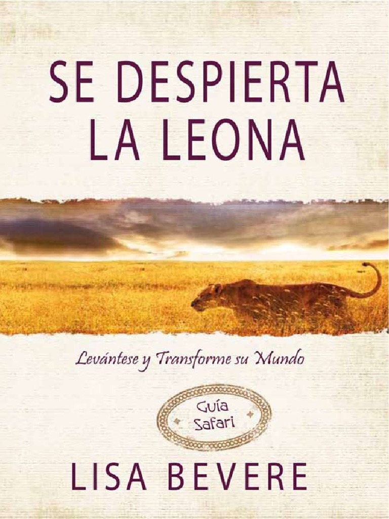 Lioness Arising Workbook Spanish PDF PDF Oración León