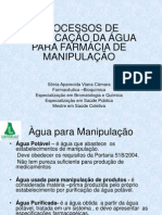 Cvisa - Purificação de Água para Manipulação