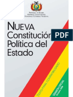 CEA Nueva Constitucion Version VicepresidenciaBOLIVIA