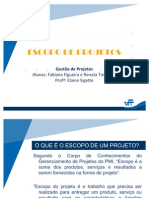 Apresentacao Escopo Projeto