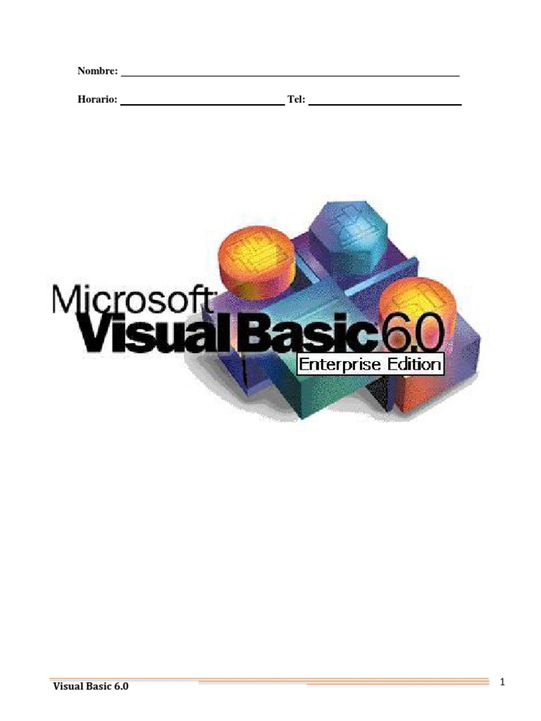 Manual de Visual Basic 6.0