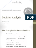 Structural reliability modeling and decision analysis