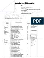 Proiect Didactic 10B