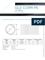 ADS Corrugated Heavy Duty Pipe Data Sheet