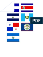 Banderas, Monedas e Idioma de Paises de Centroamerica