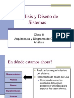 Clase8ArquitecturayClasesDeAnalisis