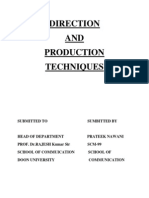 Direction AND Production Techniques