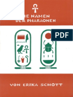 Schott, E., Namen Der Pharaonen