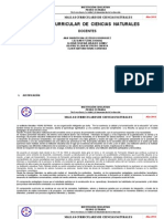 Malla Curricular Ciencias Naturales (Nueva)