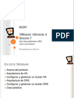 Curso Gratuito VMware VSphere 5 ONLINE - Alta Disponibilidad y DRS