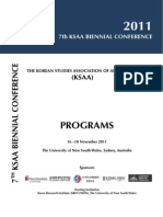 7th KSAA Conf Program