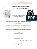 PROYECTORESTAURANTEDECOMIDATIPICAYTRADICIONALDELESTADODEMICHOACANENLACIUDADDEMORELIAMICHOACAN