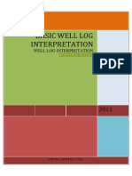 Basic Well Log Interpretation 2012. SHAHNAWAZ MUSTAFA