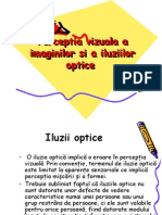 Perceptia Vizuala Si Iluzii Optice