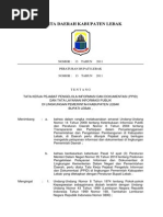 Download Perbup No 13 Tahun 2011 - Ppid Kab Lebak by Ethie Triwibowo SN225748671 doc pdf