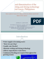 The use and dissemination of the alternate wetting and drying technology in Central Luzon, Philippines