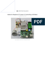 Adafruit Raspberry Pi Lesson 9 Controlling A DC Motor