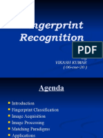 Seminar On Fingerprint Recognization