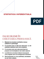 Cursul 3 Elemente de Statistica Inferentiala