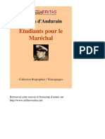 6354-JACQUES DANDURAIN-Etudiants Pour Le Marechal-[InLibroVeritas.net]