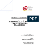 Subestación eléctrica 220/132/20 kV