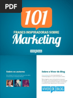 [Viver de Blog] eBook 101 Frases Marketing