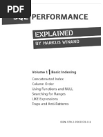 SQL Performance Explained