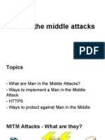 Man in The Middle Attacks