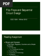 L7 - Flip-Flops and Sequential Circuit Design