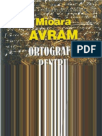 Avram Mioara - Ortografie Pentru Toti (Cartea)