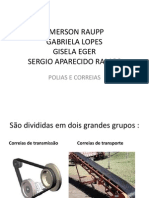 Transmissão por polias e correias: tipos, aplicações e vantagens