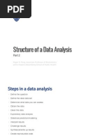 Structure of a Data Analysis 2